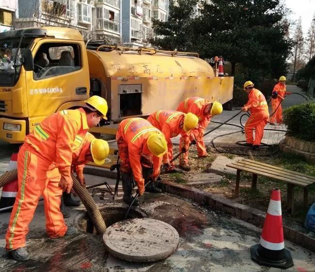 上街市政管道清淤